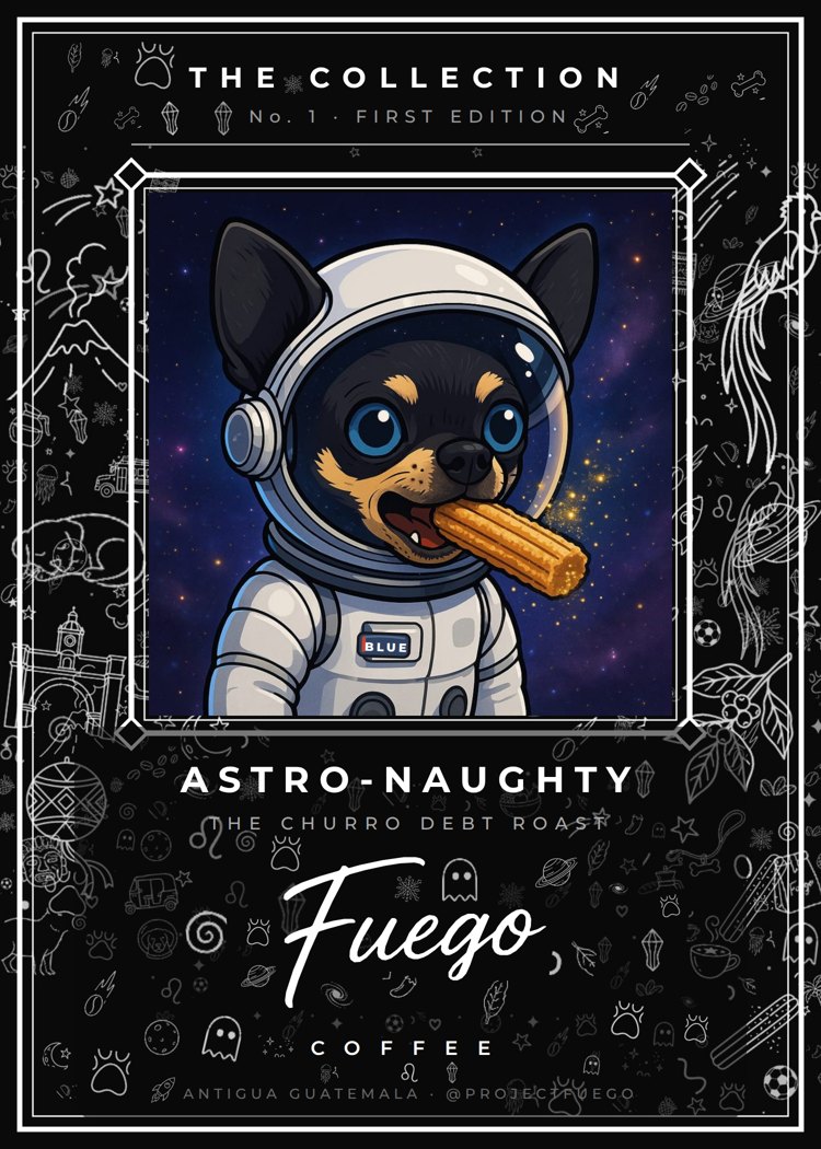 Collector Card No. 1 — Astro-Naughty