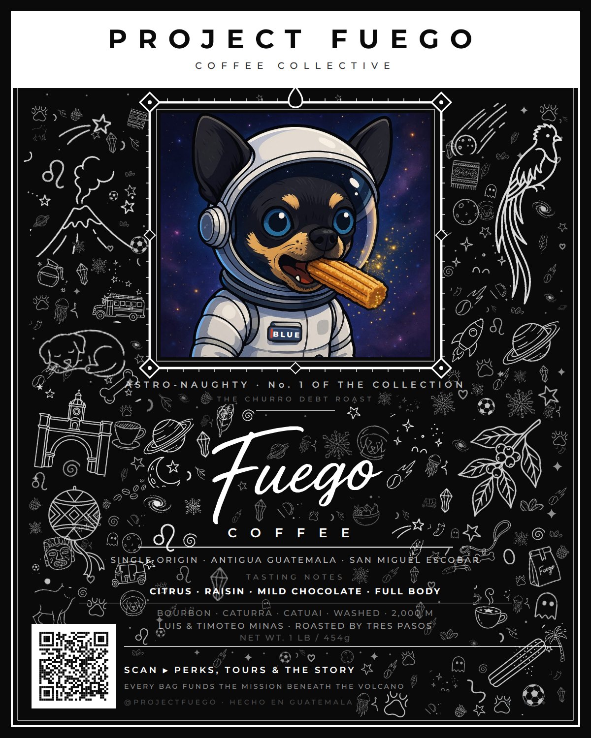 Astro-Naughty — Edition No. 1 label